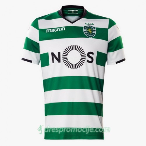 Sporting Dres Domaći 2017/18 Kratkih Rukava Sporting Dres Domaći 2017/18 Kratkih Rukava