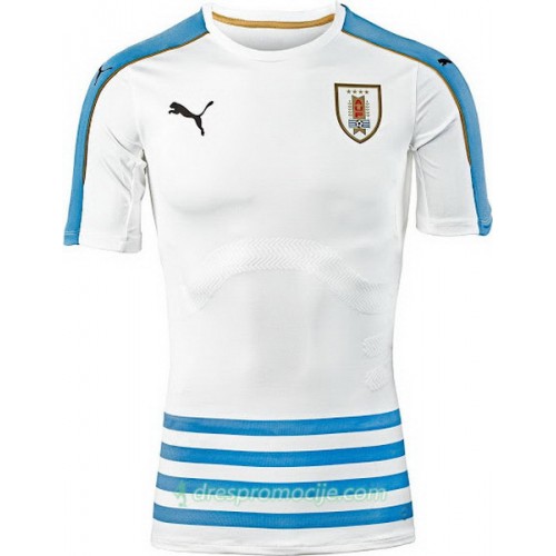 Urugvaj Dres Gostujući 2016/17 Kratkih Rukava Urugvaj Dres Gostujući 2016/17 Kratkih Rukava