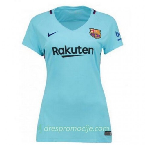 FC Barcelona Dres Ženska Gostujući 2017/18 Kratkih Rukava FC Barcelona Dres Ženska Gostujući 2017/18 Kratkih Rukava