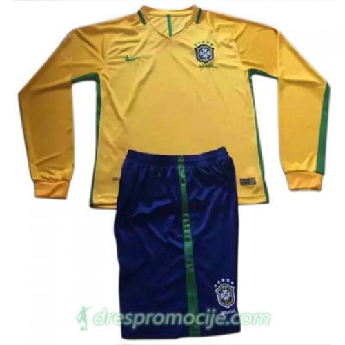 Brazil Dres Domaći 2016/17 Dugim Rukavima Brazil Dres Domaći 2016/17 Dugim Rukavima