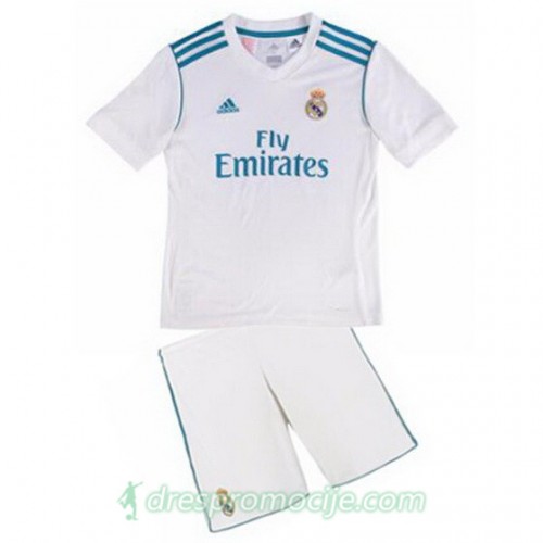 Real Madrid Dres Dječji Domaći 2017/18 Kratkih Rukava Real Madrid Dres Dječji Domaći 2017/18 Kratkih Rukava