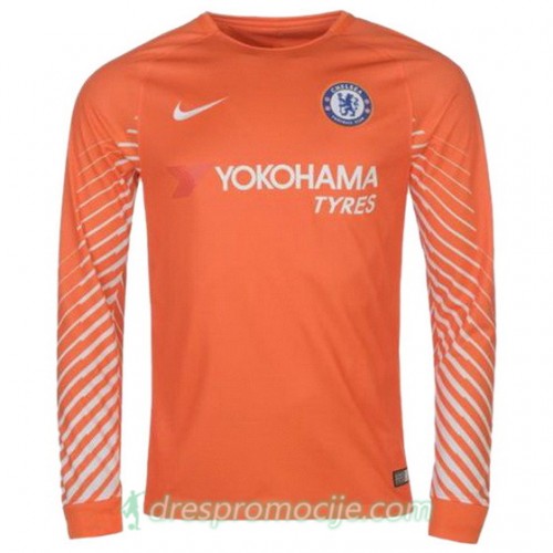 Chelsea Dres Golmanski Domaći 2017/18 Dugim Rukavima Chelsea Dres Golmanski Domaći 2017/18 Dugim Rukavima