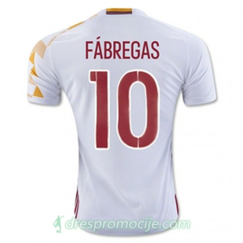 Španjolska Dres FABREGAS Gostujući Euro 2016 Španjolska Dres FABREGAS Gostujući Euro 2016