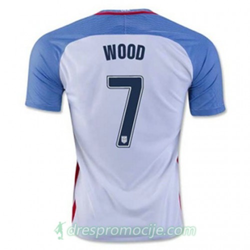 SAD Dres WOOD Domaći 2016/17 Kratkih Rukava SAD Dres WOOD Domaći 2016/17 Kratkih Rukava