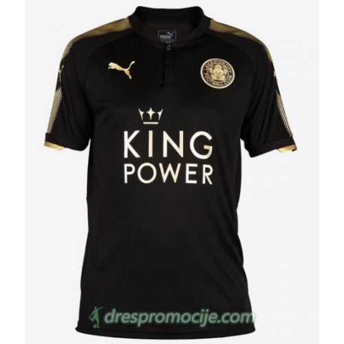 Leicester City Dres Gostujući 2017/18 Kratkih Rukava Leicester City Dres Gostujući 2017/18 Kratkih Rukava