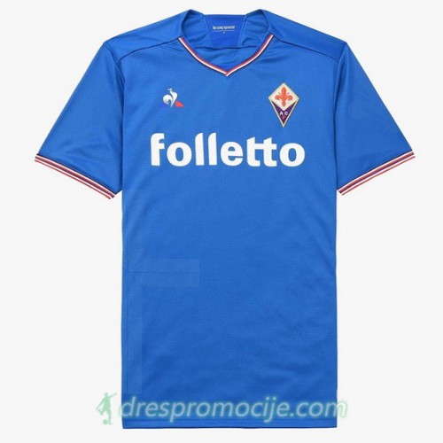 ACF Fiorentina Dres Gostujući bleu 2017/18 Kratkih Rukava ACF Fiorentina Dres Gostujući bleu 2017/18 Kratkih Rukava
