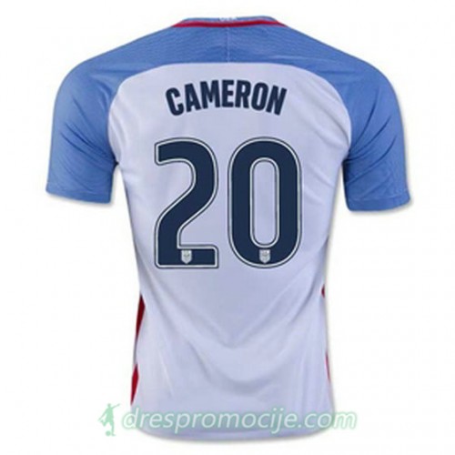 SAD Dres CAMERON Domaći 2016/17 Kratkih Rukava SAD Dres CAMERON Domaći 2016/17 Kratkih Rukava