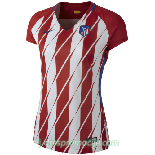 Atlético Madrid Dres Ženska Domaći 2017/18 Kratkih Rukava Atlético Madrid Dres Ženska Domaći 2017/18 Kratkih Rukava