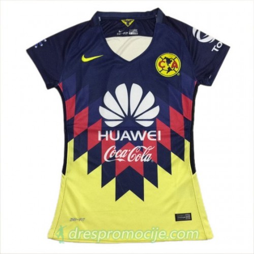 Club América Dres Ženska Domaći 2017/18 Kratkih Rukava Club América Dres Ženska Domaći 2017/18 Kratkih Rukava