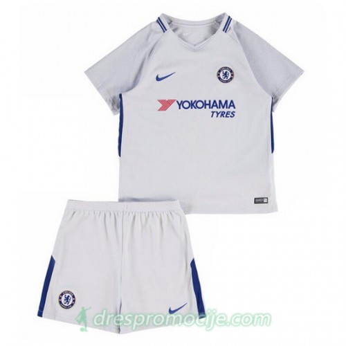 Chelsea Dres Dječji Gostujući 2017/18 Kratkih Rukava Chelsea Dres Dječji Gostujući 2017/18 Kratkih Rukava