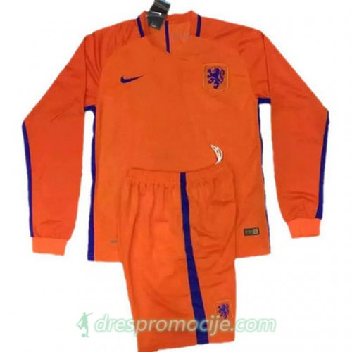 Nizozemska Dres Domaći 2016/17 Dugim Rukavima Nizozemska Dres Domaći 2016/17 Dugim Rukavima
