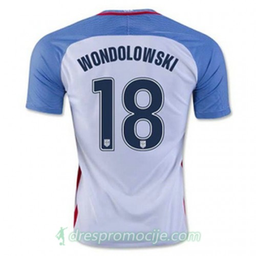 SAD Dres WONDOLOWSKI Domaći 2016/17 Kratkih Rukava SAD Dres WONDOLOWSKI Domaći 2016/17 Kratkih Rukava