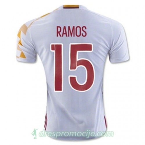 Španjolska Dres RAMOS Gostujući Euro 2016 Španjolska Dres RAMOS Gostujući Euro 2016