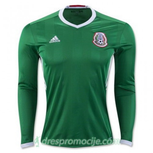 Meksiko Dres Domaći 2016/17 Dugim Rukavima Meksiko Dres Domaći 2016/17 Dugim Rukavima