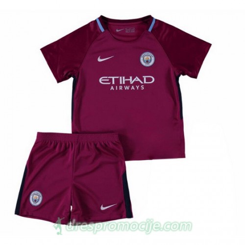 Manchester City Dres Dječji Gostujući 2017/18 Kratkih Rukava Manchester City Dres Dječji Gostujući 2017/18 Kratkih Rukava