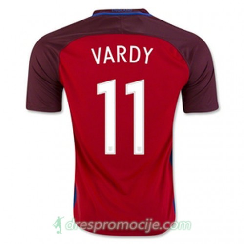 Engleska Dres VARDY Gostujući 2016/17 Kratkih Rukava Engleska Dres VARDY Gostujući 2016/17 Kratkih Rukava