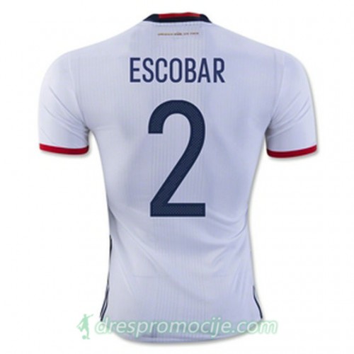 Kolumbija Dres ESCOBAR Domaći 2016/17 Kratkih Rukava Kolumbija Dres ESCOBAR Domaći 2016/17 Kratkih Rukava