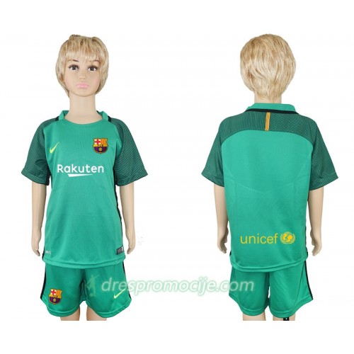 FC Barcelona Dres Golmanski Dječji Domaći 2017/18 Kratkih Rukava FC Barcelona Dres Golmanski Dječji Domaći 2017/18 Kratkih Rukava