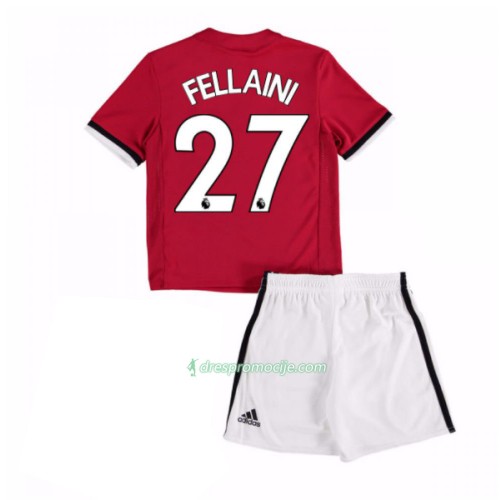Manchester United Dres Marouane Fellaini 27 Dječji Domaći 2017/18 Kratkih Rukava Manchester United Dres Marouane Fellaini 27 Dječji Domaći 2017/18 Kratkih Rukava