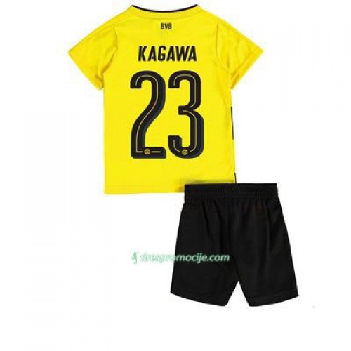 Borussia Dortmund Dres Shinji Kagawa 23 Dječji Domaći 2017/18 Kratkih Rukava Borussia Dortmund Dres Shinji Kagawa 23 Dječji Domaći 2017/18 Kratkih Rukava