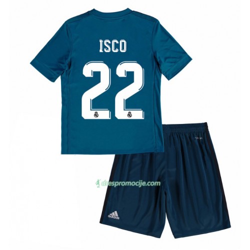 Real Madrid Dres Isco 22 Dječji Treći 2017/18 Kratkih Rukava Real Madrid Dres Isco 22 Dječji Treći 2017/18 Kratkih Rukava