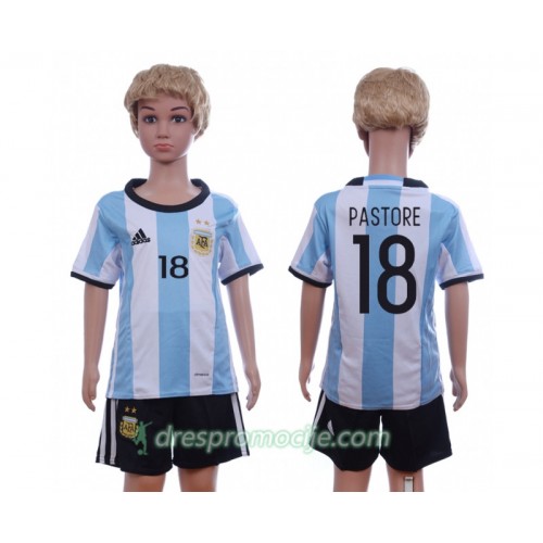 Argentina Dres Pastore 18 Dječji Domaći 2016 Kratkih Rukava Argentina Dres Pastore 18 Dječji Domaći 2016 Kratkih Rukava