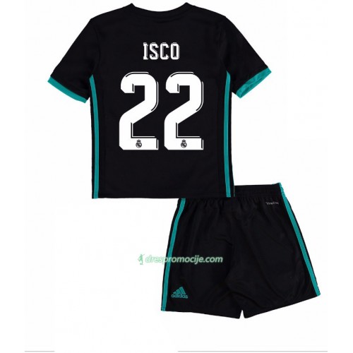 Real Madrid Dres Isco 22 Dječji Gostujući 2017/18 Kratkih Rukava Real Madrid Dres Isco 22 Dječji Gostujući 2017/18 Kratkih Rukava