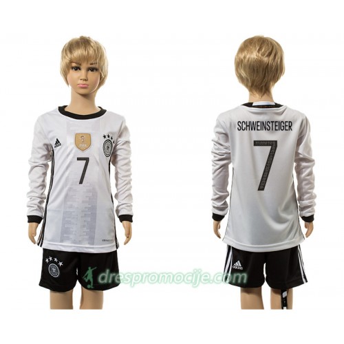 Njemačka Dres Schweinsteiger 7 Dječji Domaći 2016 Dugim Rukavima Njemačka Dres Schweinsteiger 7 Dječji Domaći 2016 Dugim Rukavima