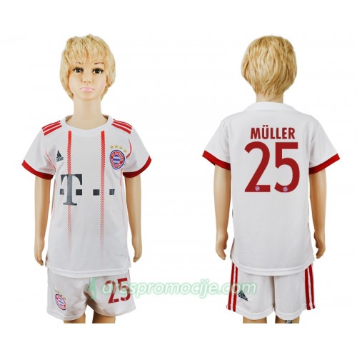 FC Bayern München Dres Thomas Muller 25 Dječji Treći 2017/18 Kratkih Rukava FC Bayern München Dres Thomas Muller 25 Dječji Treći 2017/18 Kratkih Rukava