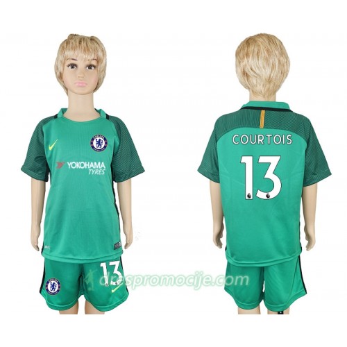 Chelsea Dres Courtois 13 Golmanski Dječji Domaći 2017/18 Kratkih Rukava Chelsea Dres Courtois 13 Golmanski Dječji Domaći 2017/18 Kratkih Rukava