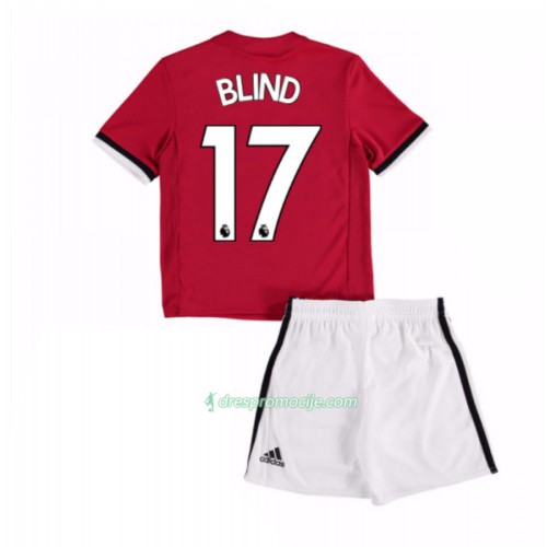 Manchester United Dres Daley Blind 17 Dječji Domaći 2017/18 Kratkih Rukava Manchester United Dres Daley Blind 17 Dječji Domaći 2017/18 Kratkih Rukava
