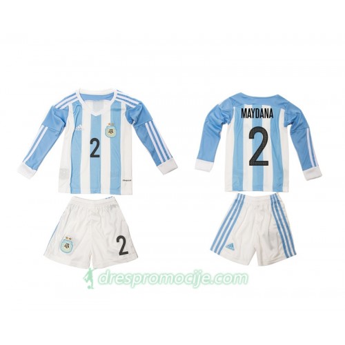 Argentina Dres Maydana 2 Dječji Domaći 2016 Dugim Rukavima Argentina Dres Maydana 2 Dječji Domaći 2016 Dugim Rukavima