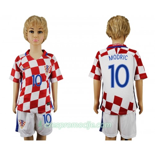 Croazia Dres Modric 10 Dječji Domaći 2016 Kratkih Rukava Croazia Dres Modric 10 Dječji Domaći 2016 Kratkih Rukava
