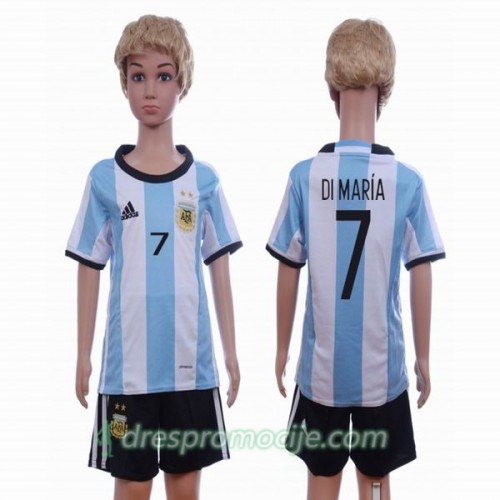 Argentina Dres Di Maria 7 Dječji Domaći 2016 Kratkih Rukava Argentina Dres Di Maria 7 Dječji Domaći 2016 Kratkih Rukava