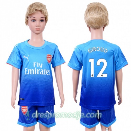 Arsenal Dres Olivier Giroud 12 Dječji Gostujući 2017/18 Kratkih Rukava Arsenal Dres Olivier Giroud 12 Dječji Gostujući 2017/18 Kratkih Rukava