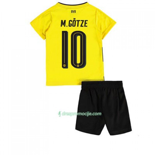 Borussia Dortmund Dres Mario Gotze 10 Dječji Domaći 2017/18 Kratkih Rukava Borussia Dortmund Dres Mario Gotze 10 Dječji Domaći 2017/18 Kratkih Rukava