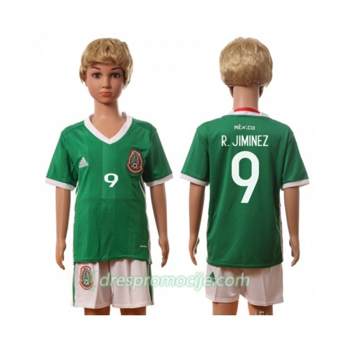 Meksiko Dres R.Jiminez 9 Dječji Domaći 2016 Kratkih Rukava Meksiko Dres R.Jiminez 9 Dječji Domaći 2016 Kratkih Rukava