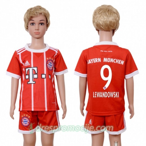 FC Bayern München Dres Robert Lewandowski 9 Dječji Domaći 2017/18 Kratkih Rukava FC Bayern München Dres Robert Lewandowski 9 Dječji Domaći 2017/18 Kratkih Rukava