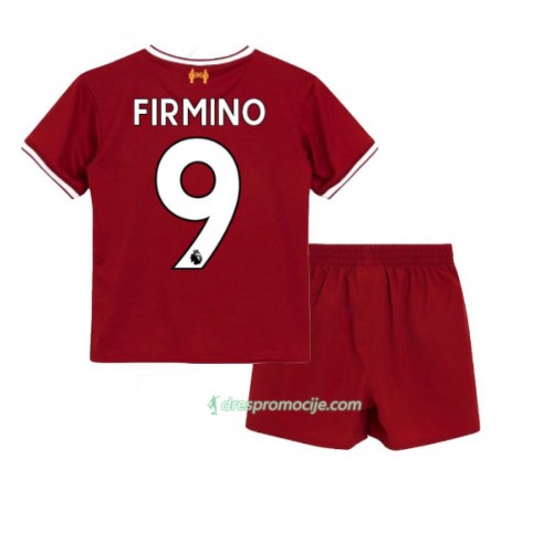 Liverpool Dres Roberto Firmino 9 Dječji Domaći 2017/18 Kratkih Rukava Liverpool Dres Roberto Firmino 9 Dječji Domaći 2017/18 Kratkih Rukava