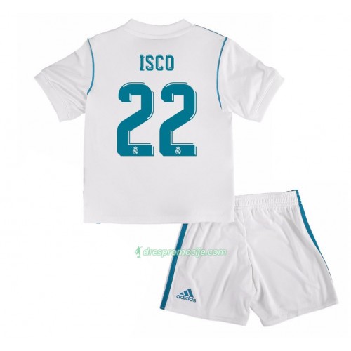 Real Madrid Dres Isco 22 Dječji Domaći 2017/18 Kratkih Rukava Real Madrid Dres Isco 22 Dječji Domaći 2017/18 Kratkih Rukava