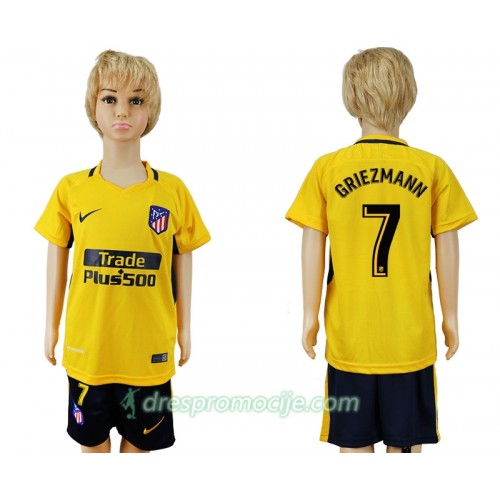 Atlético Madrid Dres Antoine Griezmann 7 Dječji Gostujući 2017/18 Kratkih Rukava Atlético Madrid Dres Antoine Griezmann 7 Dječji Gostujući 2017/18 Kratkih Rukava