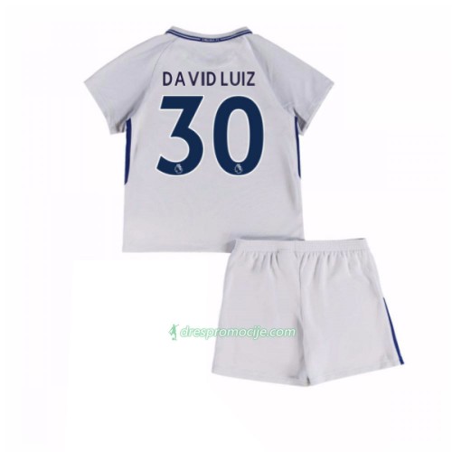 Chelsea Dres David Luiz 30 Dječji Gostujući 2017/18 Kratkih Rukava Chelsea Dres David Luiz 30 Dječji Gostujući 2017/18 Kratkih Rukava