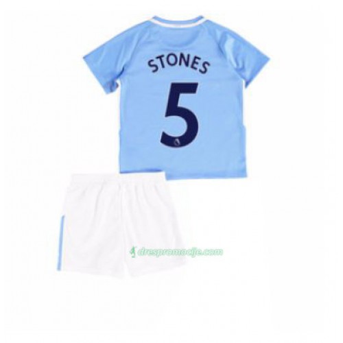 Manchester City Dres John Stones 5 Dječji Domaći 2017/18 Kratkih Rukava Manchester City Dres John Stones 5 Dječji Domaći 2017/18 Kratkih Rukava