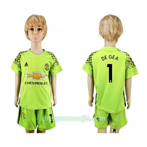 Manchester United Dres David de Gea 1 Golmanski Dječji Gostujući 2017/18 Kratkih Rukava Manchester United Dres David de Gea 1 Golmanski Dječji Gostujući 2017/18 Kratkih Rukava