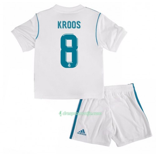 Real Madrid Dres Toni Kroos 8 Dječji Domaći 2017/18 Kratkih Rukava Real Madrid Dres Toni Kroos 8 Dječji Domaći 2017/18 Kratkih Rukava