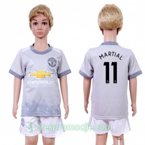 Manchester United Dres Anthony Martial 11 Dječji Treći 2017/18 Kratkih Rukava Manchester United Dres Anthony Martial 11 Dječji Treći 2017/18 Kratkih Rukava