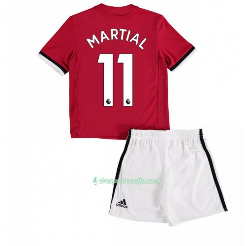 Manchester United Dres Anthony Martial 11 Dječji Domaći 2017/18 Kratkih Rukava Manchester United Dres Anthony Martial 11 Dječji Domaći 2017/18 Kratkih Rukava