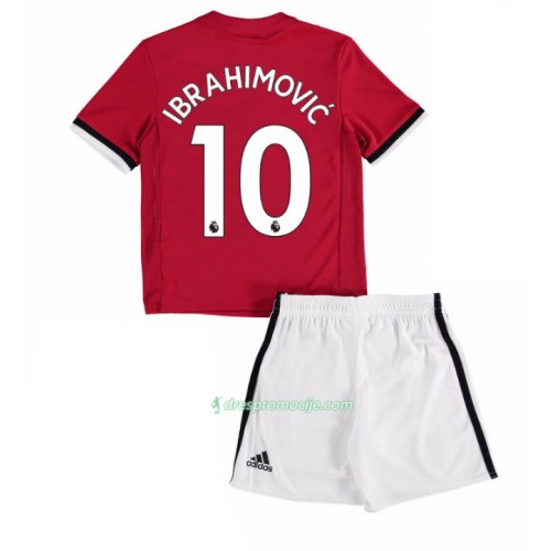 Manchester United Dres Zlatan Ibrahimovic 10 Dječji Domaći 2017/18 Kratkih Rukava Manchester United Dres Zlatan Ibrahimovic 10 Dječji Domaći 2017/18 Kratkih Rukava