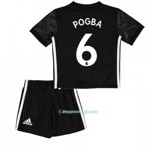 Manchester United Dres Paul Pogba 6 Dječji Gostujući 2017/18 Kratkih Rukava Manchester United Dres Paul Pogba 6 Dječji Gostujući 2017/18 Kratkih Rukava