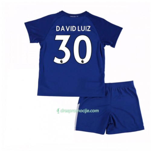 Chelsea Dres David Luiz 30 Dječji Domaći 2017/18 Kratkih Rukava Chelsea Dres David Luiz 30 Dječji Domaći 2017/18 Kratkih Rukava
